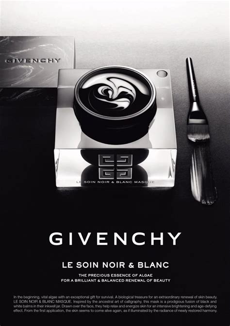 givenchy soin noir et blanc|Givenchy le soin noir serum.